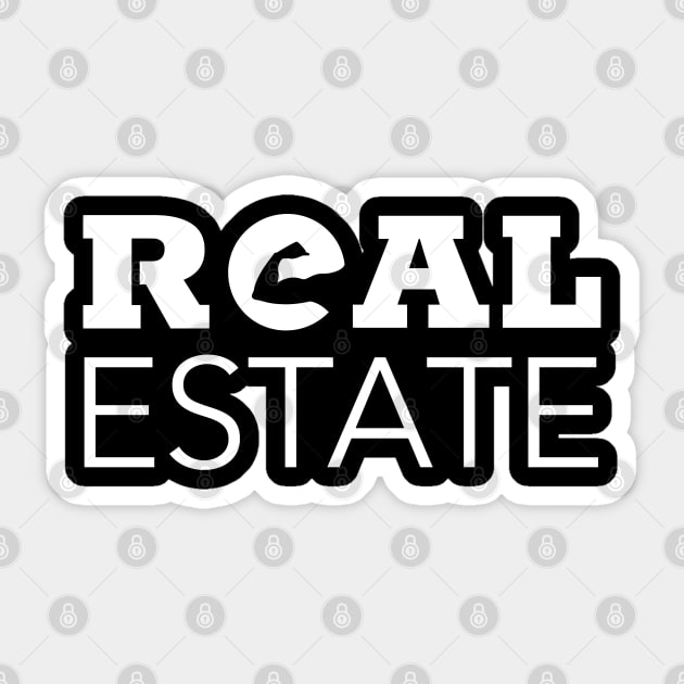 ReAL ESTATE Sticker by The Favorita